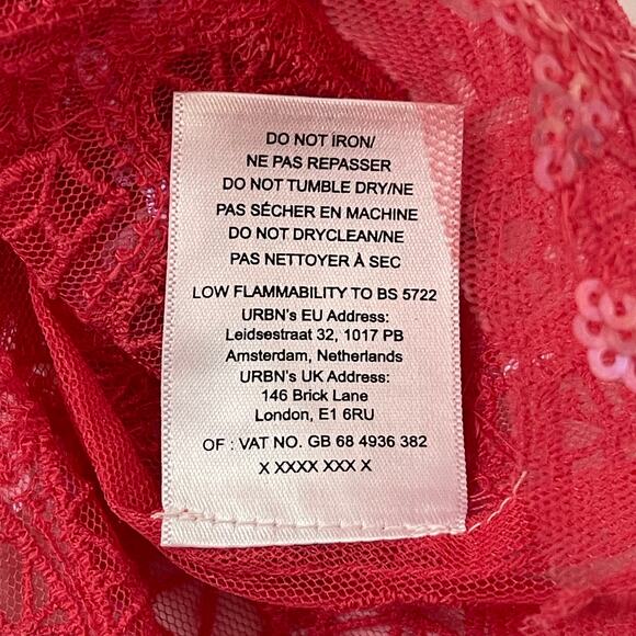 NWOT By Anthropologie Sequin Floral Cami - Pink - Size XS/S - Picture 7 of 7